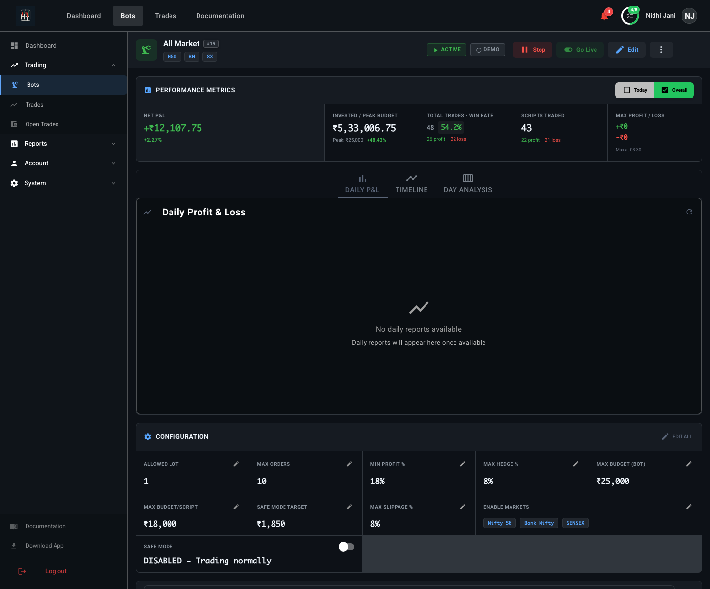 Bot Details